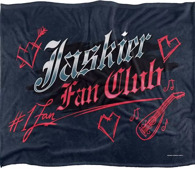 The Witcher Jaskier Fan Club Silky Touch Soft Microfibre Throw Blanket, Multicolour, W/D/H: 152 x 127 cm – 6