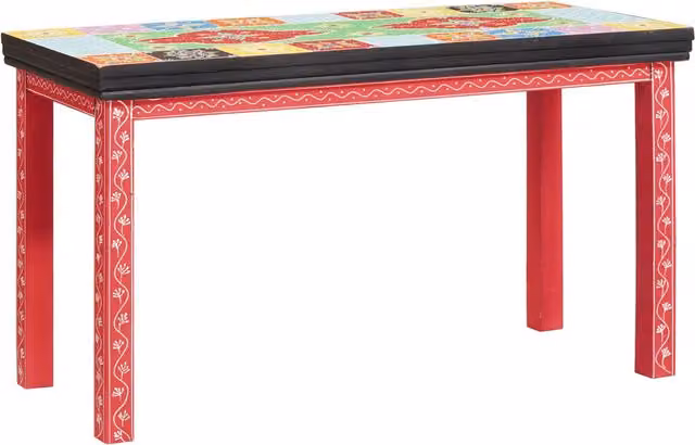 Berkfield Home Nesting Tables, Set of 3, Multicolour Mango Wood – 1