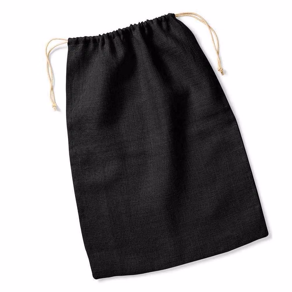 Westford Mill Jute Stuff Bag XXS in Black – 2