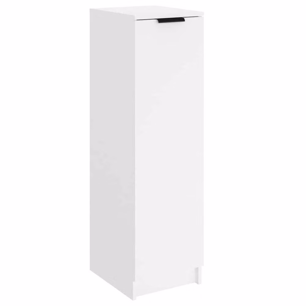 Berkfield Home White Minimalist Shoe Cabinet W/D/H: 30 x 35 x 100 cm – 2