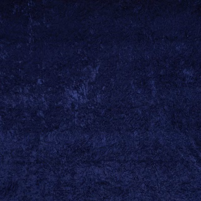 Terrys Opaque Plain Blue Velvet Fabric
