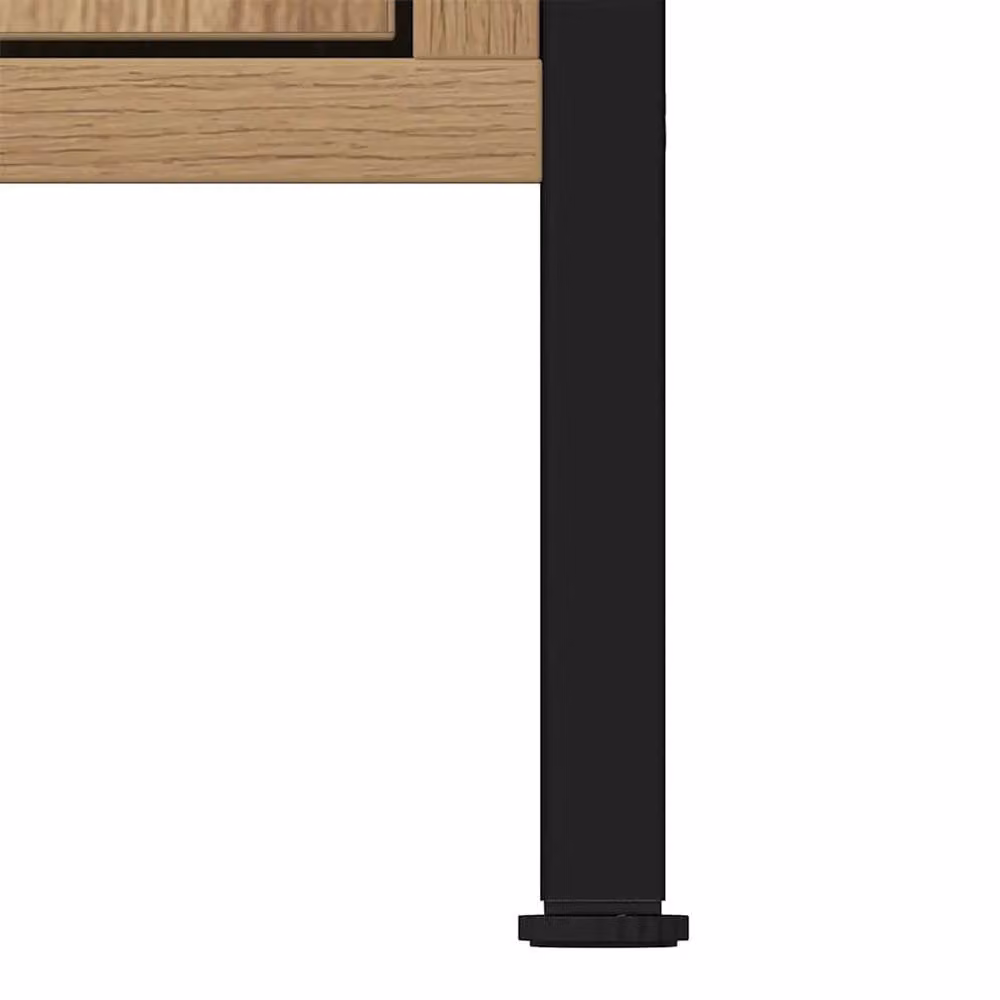 Berkfield Home Artisan Oak Bathroom Sink Cabinet, Brown, W/D/H: 60 x 30 x 60 cm – 3