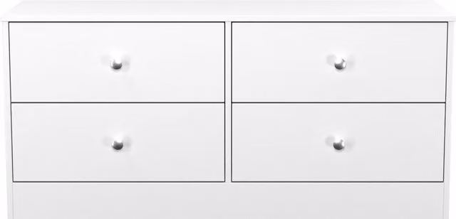 2 U Stowe Ready Assembled 4 Drawer Bed Box in White