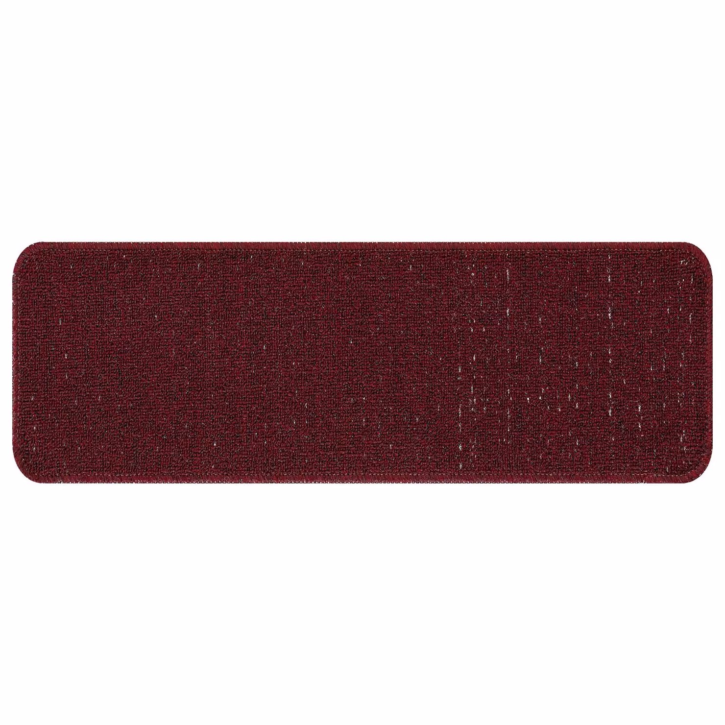 Berkfield Home Stair Mats with Non-Slip Latex Backing in Bordeaux, W: 60 cm, D: 25 cm – 2