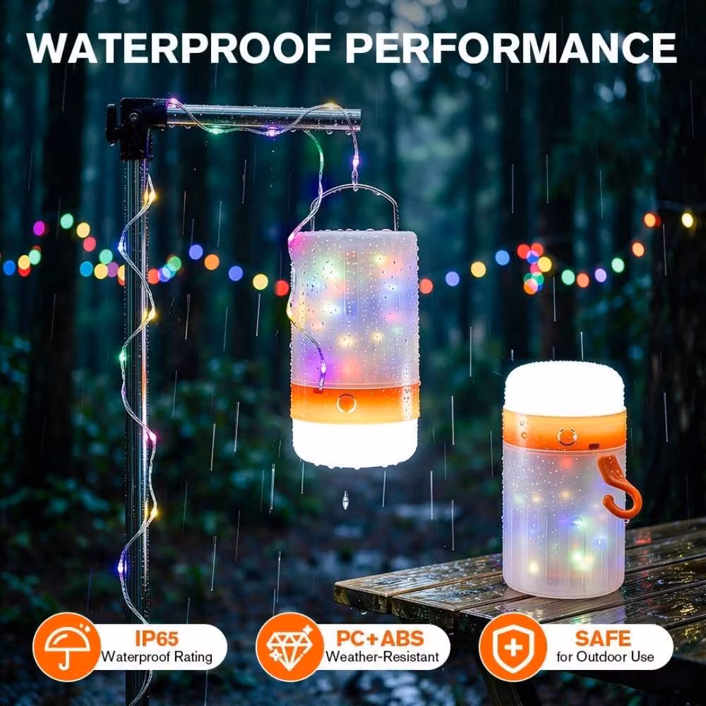 Kelvenix USB Rechargeable Portable LED Camping Lantern in White – 4
