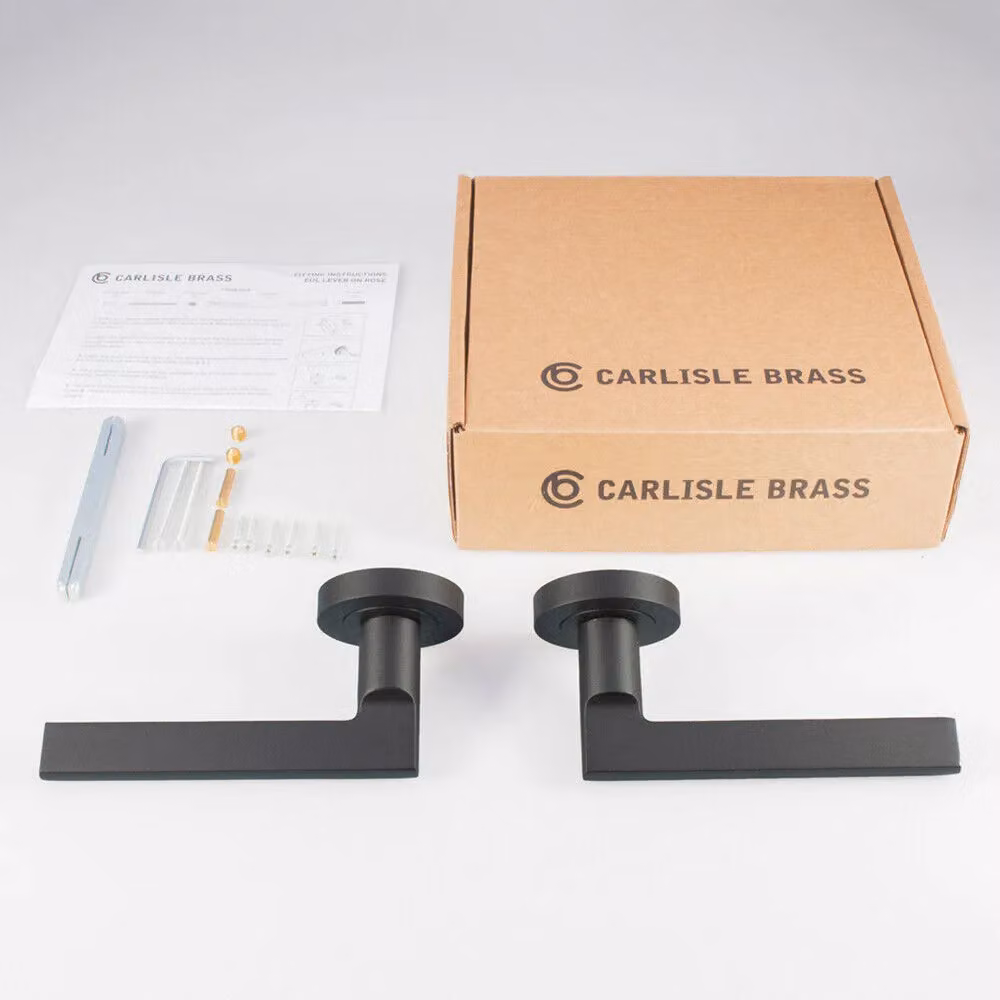 Loops 4 Pair Straight Plinth Mounted Handles with Round Rose in Matt Bronze – 3