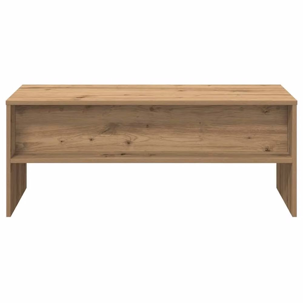 Berkfield Home Artisan Oak TV Cabinet in Brown, W/D/H: 100 x 40 x 40 cm – 3