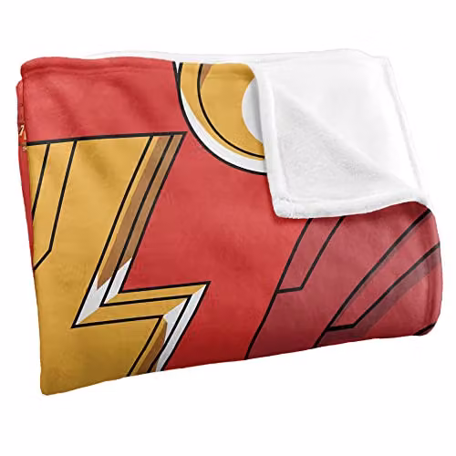Logovision Shazam Fury of the Gods Super Soft Microfibre Fleece Throw Blanket, Multicolour, W: 152 cm, D: 127 cm – 2