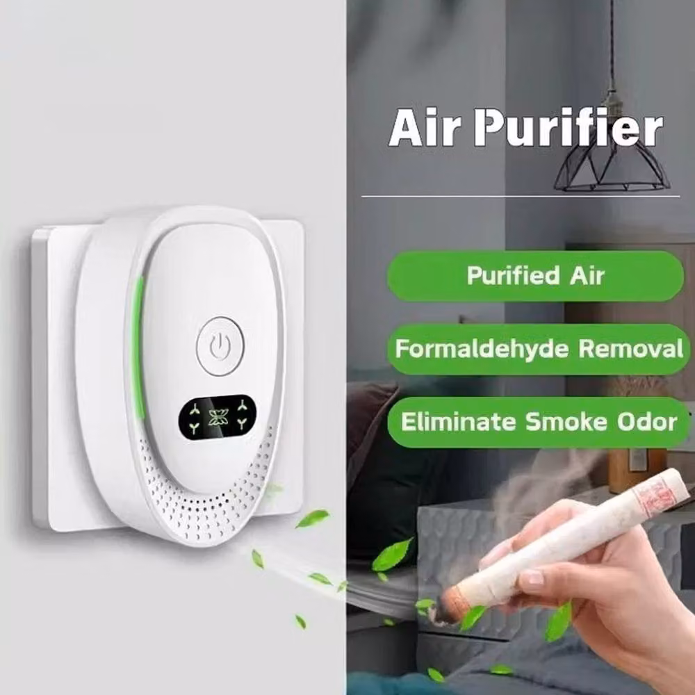 Spetlek 2x White Plug-in Negative Ioniser Air Purifiers for Bedrooms and Smokers, W/D/H: 100 x 15 x 15 cm – 3
