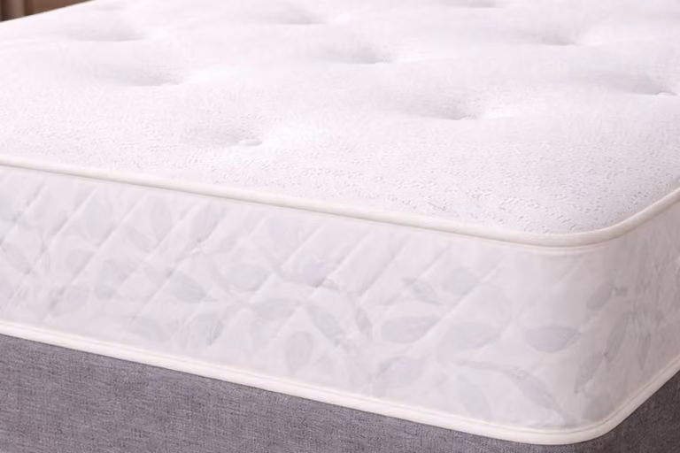 Sloomy Devonshire Naples Divan Set with Black Wingback Headboard, W/D/H: 180 x 200 cm