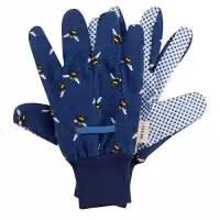 Marco Paul 3-Pack Cotton Grip Medium Gardening Gloves in Multicolour – 5