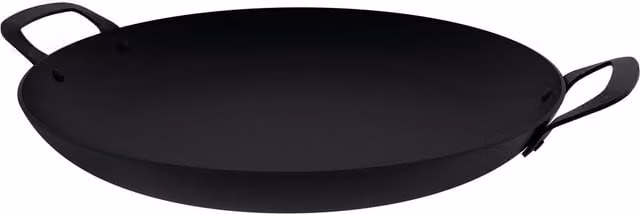 Tramontina Black Non-Stick Carbon Steel Outdoor Paella Pan, 40 cm