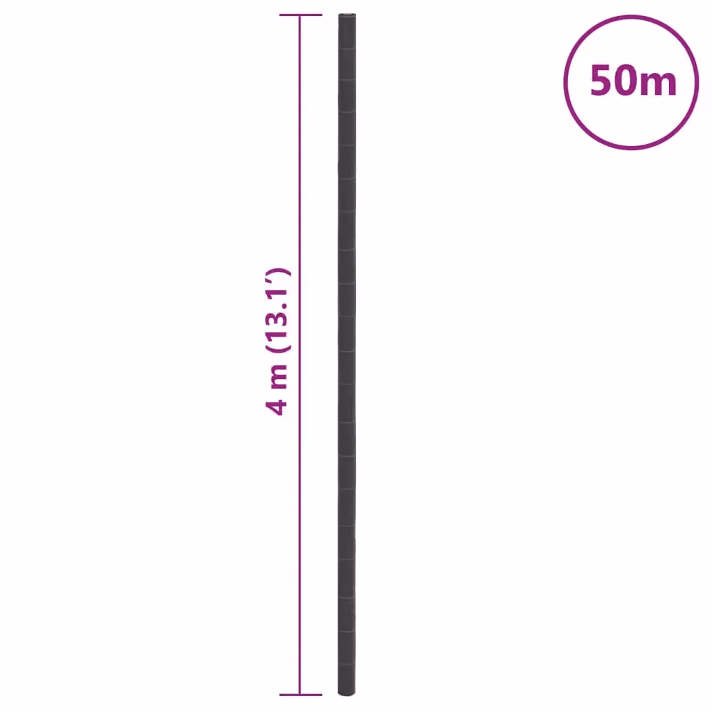 Berkfield Home Black Polypropylene Weed Membrane 4 x 50 m – 3