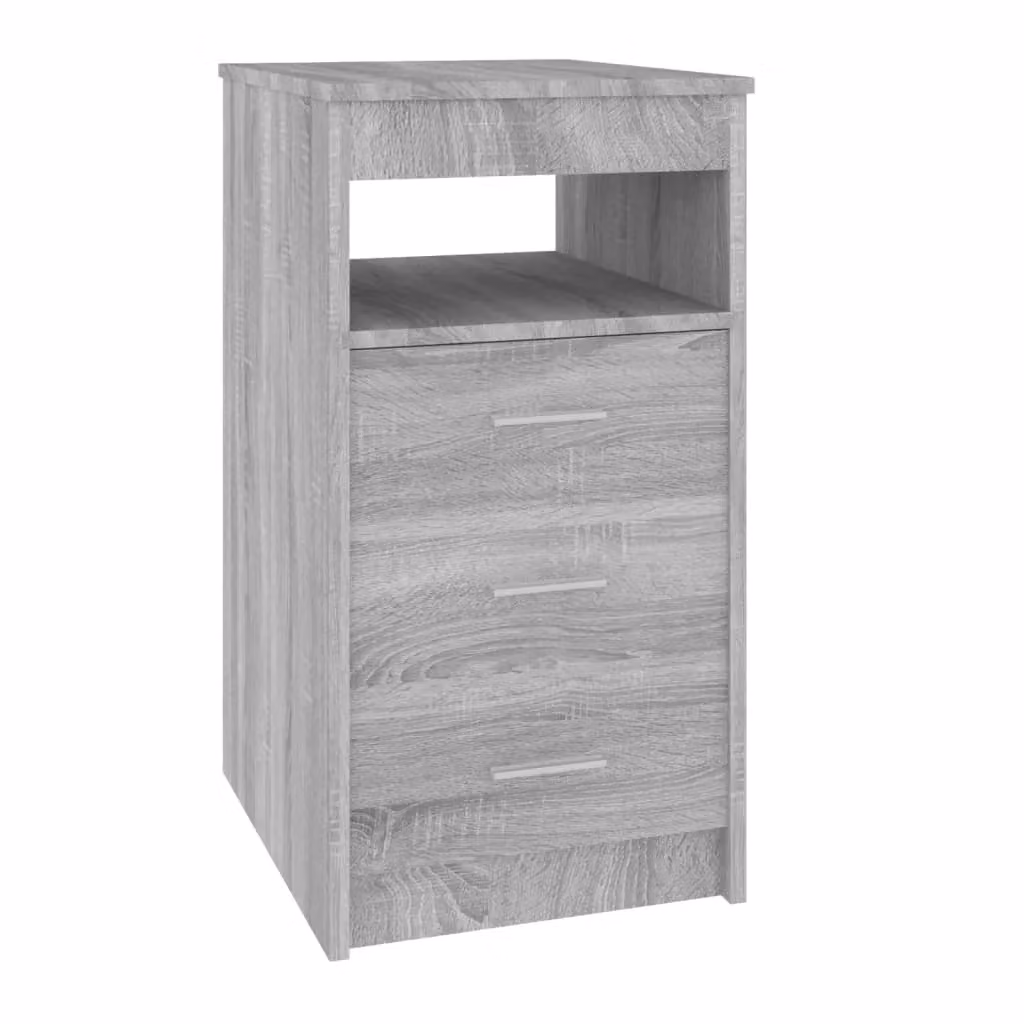 Berkfield Home Grey Sonoma Drawer Cabinet, W/D/H: 40 x 50 x 76 cm – 2