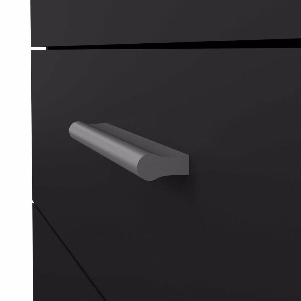 Wyld Haus Daejeon Black 4 Drawer Wooden Chest – 4