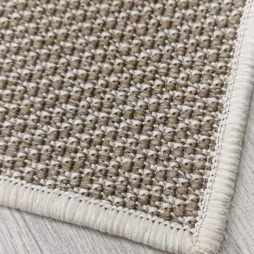 runrug Maritime Reversible Indoor/Outdoor Hallway Runner Rug, Beige, W: 60 cm, L: 210 cm, Thickness: 0.2 cm – 2