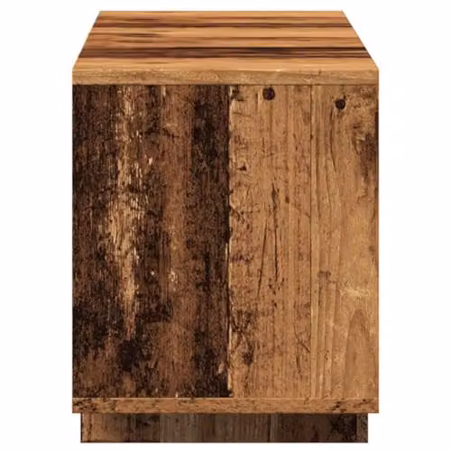 vidaXL Rustic TV Cabinet in Brown Old Wood, W/D/H: 120 x 30 x 40.5 cm – 3