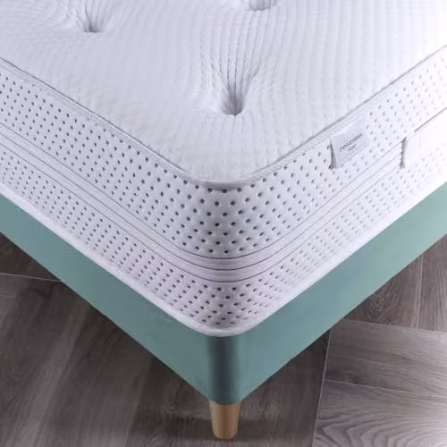 RestRelax Sleep Primrose 1000 Pocket Memory Hybrid Mattress, White, W/D/H: 150 x 200 x 25 cm – 3