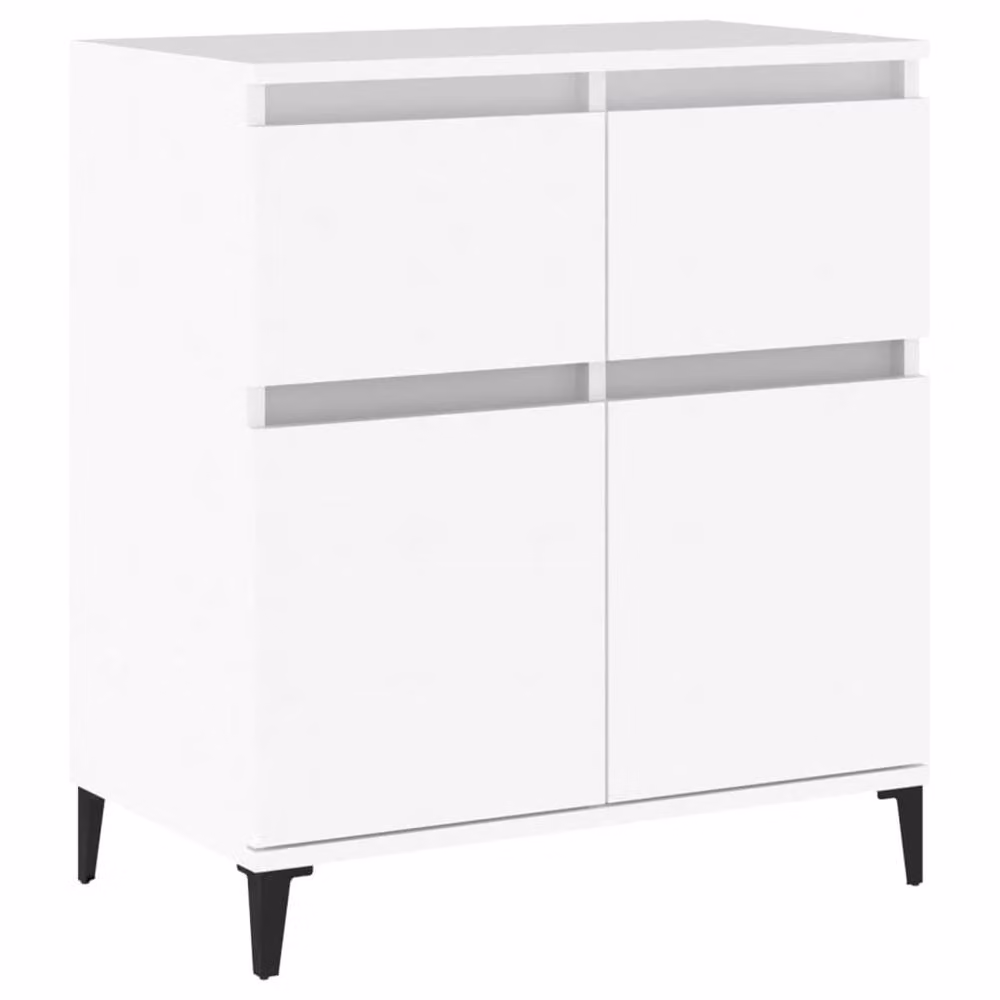Berkfield Home White Modern Sideboard, W/D/H: 60 x 35 x 70 cm – 2