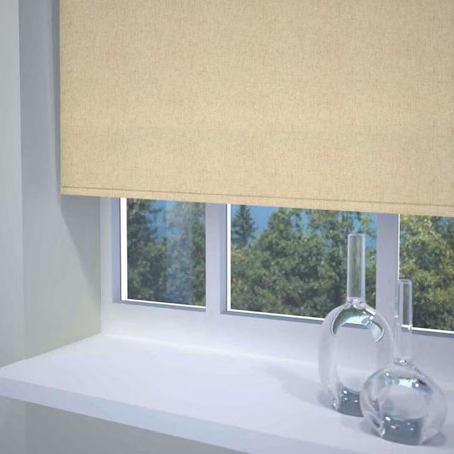 Terrys Textured Linen Ready Made Daylight Roller Blind in Beige