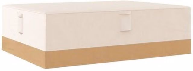 NESTLUNE Waterproof Garden Sofa Cover in Beige, 600D Oxford Polyester Fabric, W: 100 cm, D: 15 cm