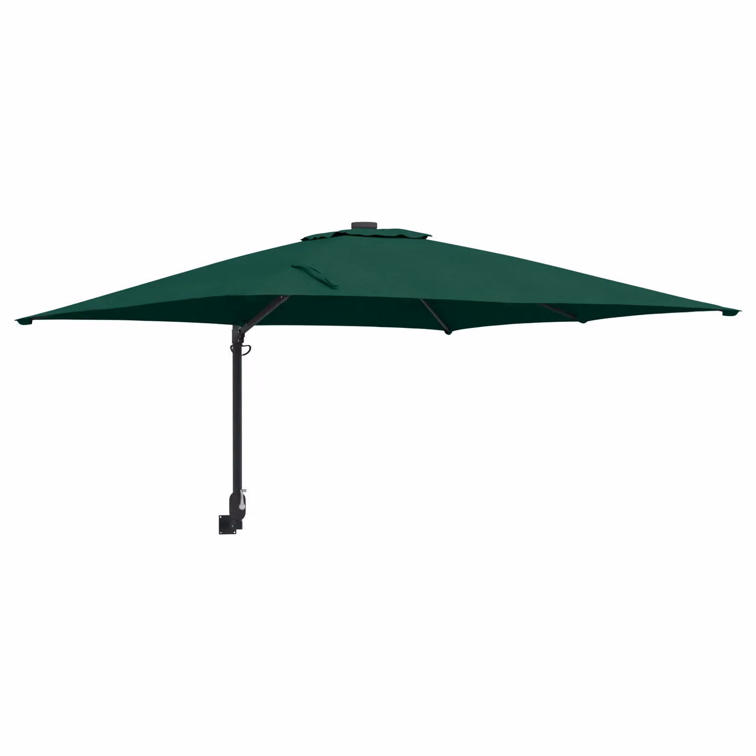 Berkfield Home Collapsible Green Polyester Patio Umbrella W/D/H: 300 x 300 x 250 cm – 2