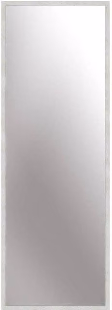 Nielsen Design Star Metal Rectangle Wall Mirror in Silver, W/H: 50 x 150 cm