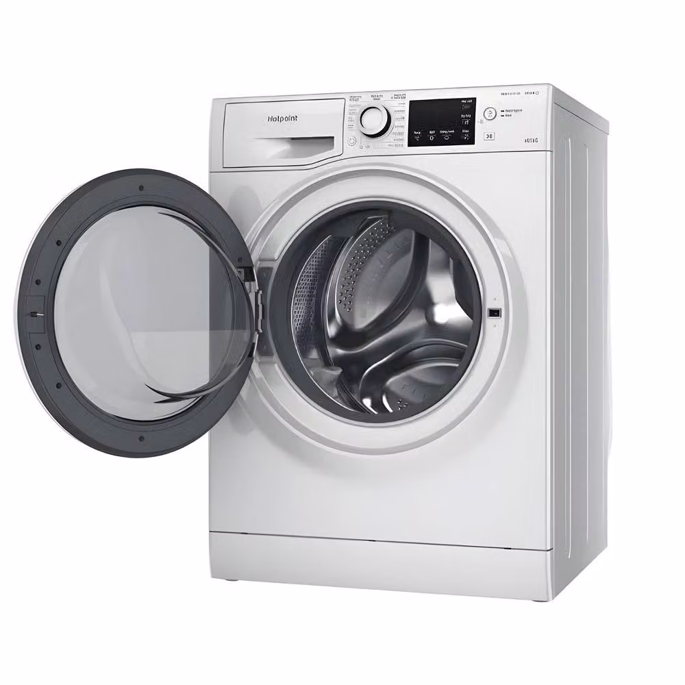 Hotpoint NDB 9635 W UK White 9kg/6kg Freestanding Front Loader Washer Dryer with 1400 RPM and D Energy Rating – 2