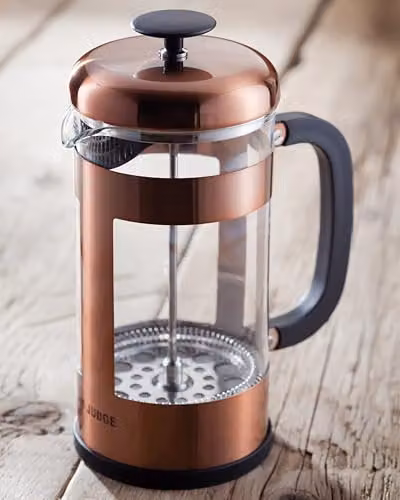 Judge Glass Cafetiere 1L Coffee Maker in Transparent and Bronze – 2