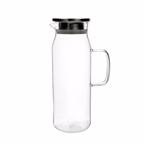 La Cafetiere Glass Carafe with Lid in Transparent, 1.5 l