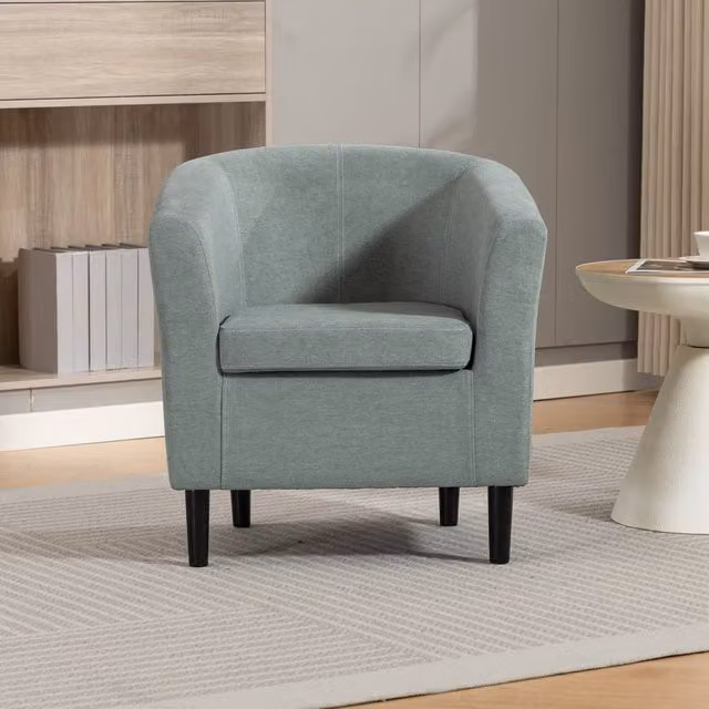 Artemis Home Beulah Fabric Accent Chair in Blue