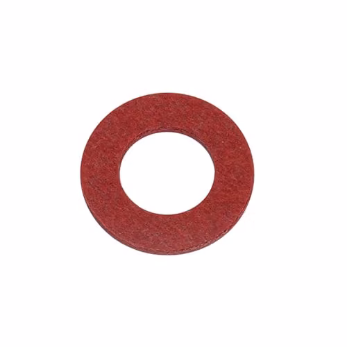 Unifix Red Fibre Flat Washers M2.5, ID: 2.7 mm, OD: 6 mm, Thk: 0.5 mm – 2