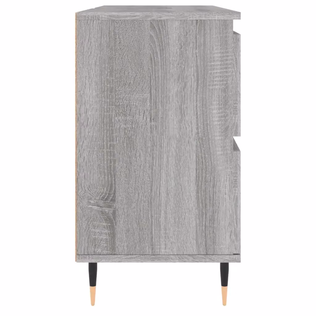 Berkfield Home Grey Sonoma Bathroom Cabinet W/D/H: 80 x 33 x 60 cm – 2