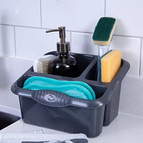 Wham Casa 4 Piece Plastic Kitchen Set in Blue or Black – 3