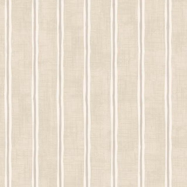 iLiv Rowing Stripe Fabric in Pebble Beige