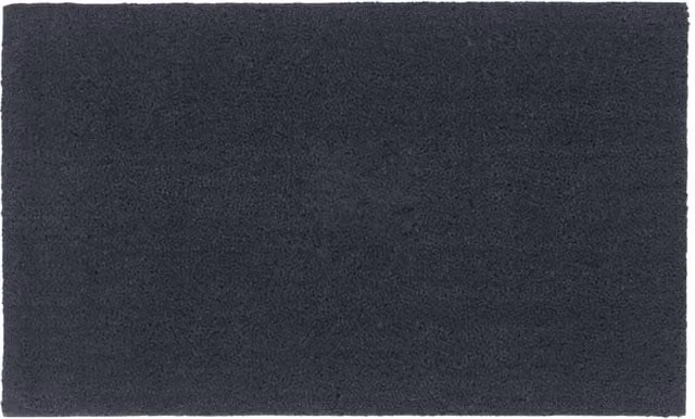 Berkfield Home Rectangular Coir Door Mat, Grey, W: 90 cm, D: 150 cm