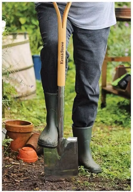 Kent & Stowe Multicolour Wood Border Spade