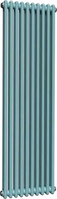 Lux Heat Caribbean Sea Vertical Coloured Column Radiator, H 150 cm x W 47 cm