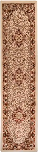 The Rug House Multicolour Oriental Classic Rectangular Area Rug W: 60 cm, L: 240 cm