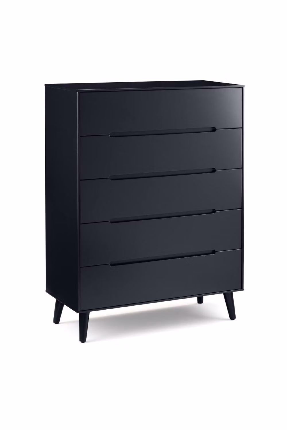 Julian Bowen Alicia 5 Drawer Chest of Drawers in Anthracite or Black – 3