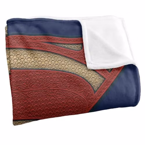 LOGOVISION Batman v Superman Super Movie Logo Silky Touch Super Soft Fleece Throw Blanket, Multicolour, W: 152 cm, D: 127 cm – 2
