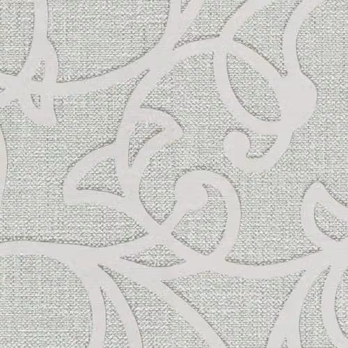 Erismann Opus 10467-24 Non-Woven Wallpaper in Green with Abstract Classic Design