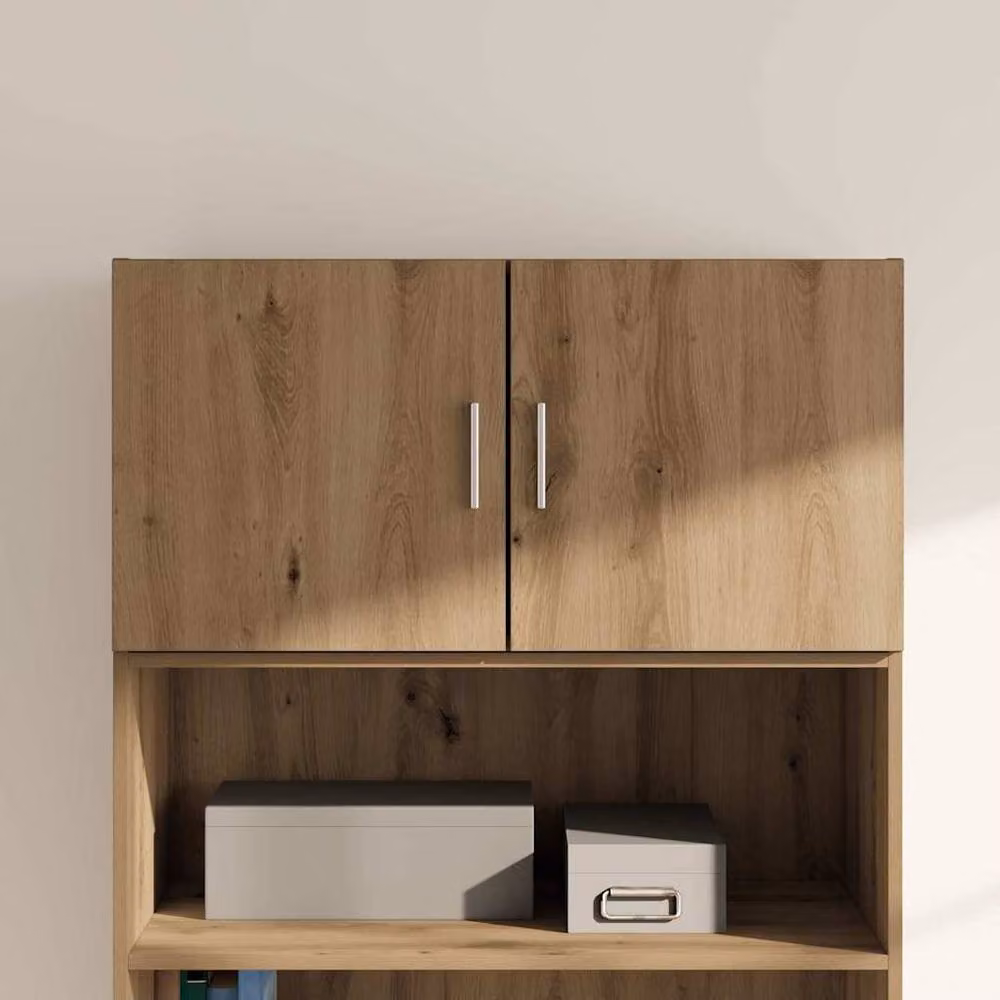 Berkfield Home Artisan Oak Wall Cabinet in Tan, W/D/H: 80 x 42.5 x 40 cm – 2
