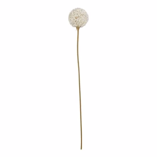 Hill Interiors White Allium Artificial Flower