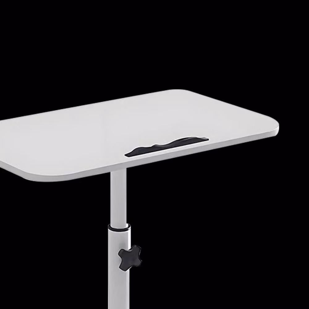 FORGEVIO White Adjustable Height Bedside Table – 2