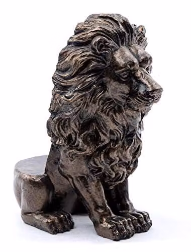 Jardinopia Lion Plant Pot Feet, Set of 3, Bronze, L6 x W9 x H11 cm – 2