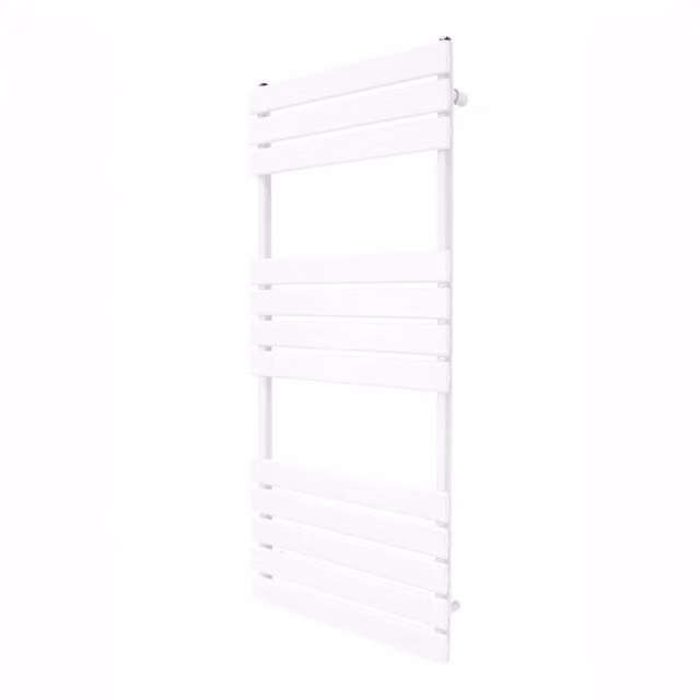 Monstershop Flat Panel Steel Towel Radiator, White, W/H: 50 x 120 cm