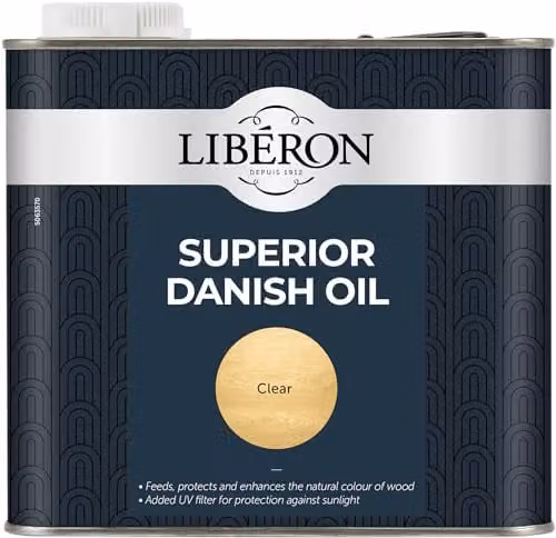 Liberon Superior Danish Oil, Transparent, 2.5 l