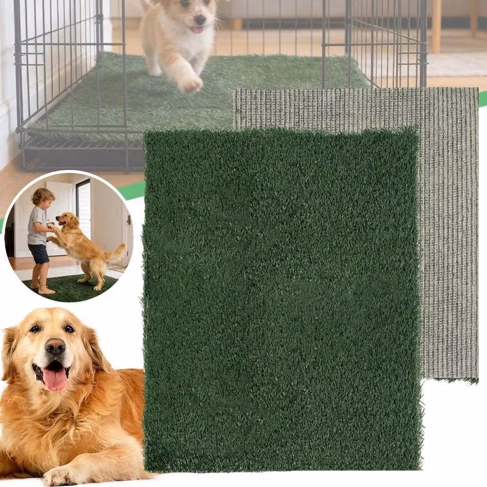 PAWNORA Realistic Artificial Grass in Green, 0.6m2 – 5