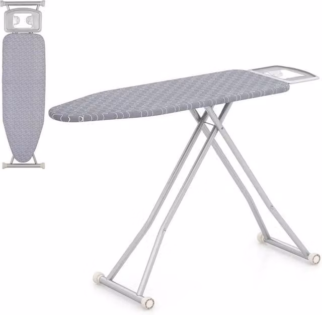SPETLEK Grey Ironing Board with Iron Rest – 1